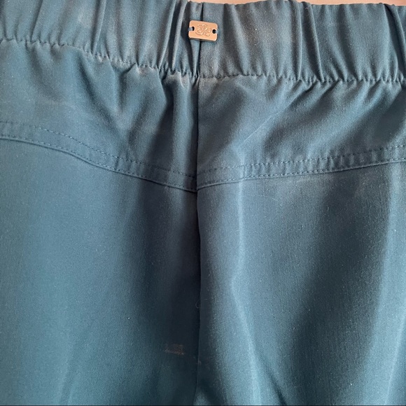 Greys Anatomy By Barco Scrub Bottoms Wide Leg Caribbean blue Size XL - Picture 12 of 13